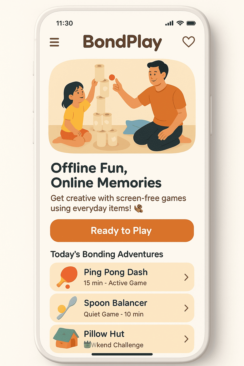 BondPlay app screenshot 2